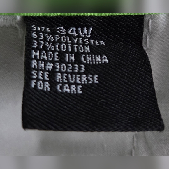 NWOT Vurt White Striped Men's Shorts Size  34W - Picture 11 of 11